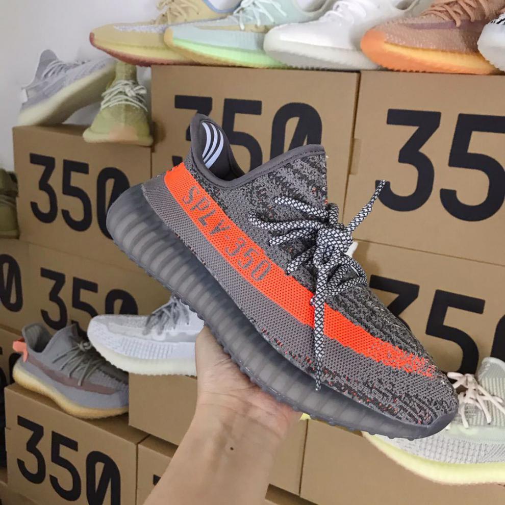 350范思椰子鞋男女限定美洲亚洲休闲跑步鞋运动情侣鞋350新灰橙43