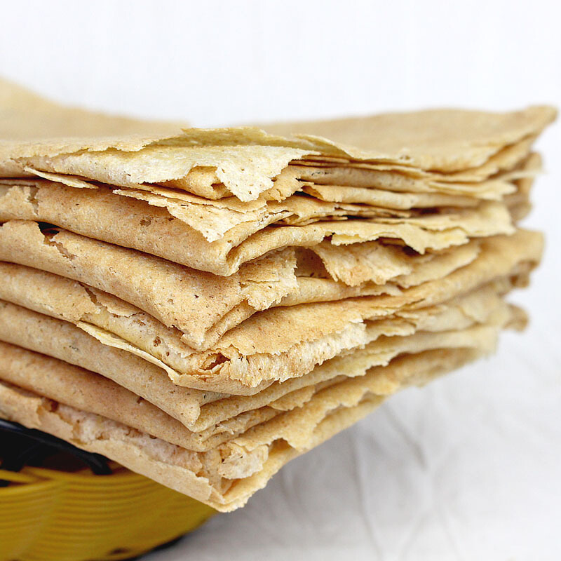 枣庄特产山东纯手工煎饼小麦豆子健康粗杂粮煎饼卷大葱杂粮煎饼1500g