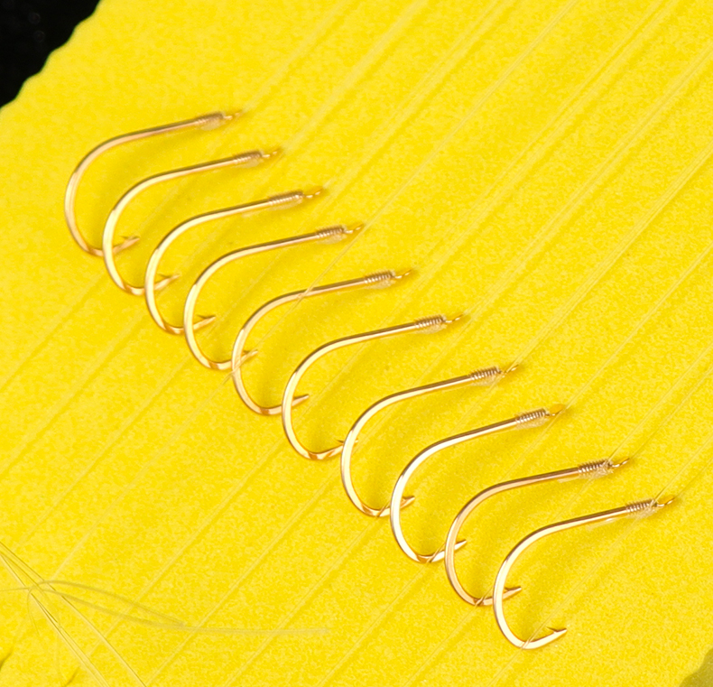 筏钓钩加长子线绑好成品套装单阀钓专用微铅线组伐钓专用鱼 海夕8号钩