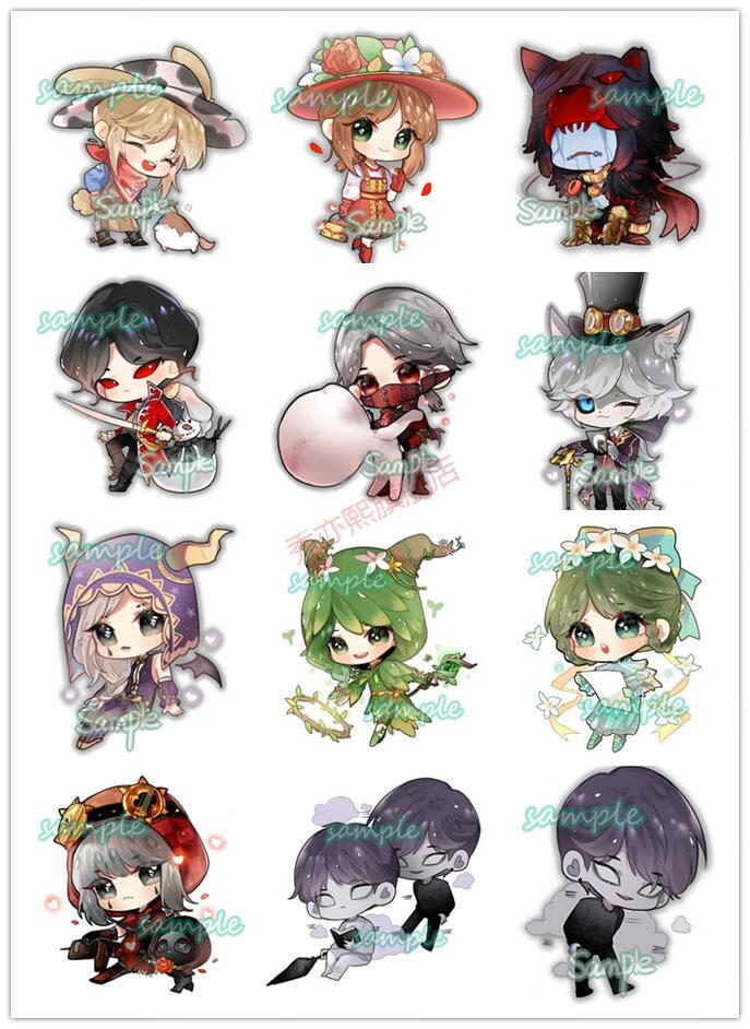 第五人格周边钥匙扣入殓师囚徒画家杰克守墓人击球手亚克力第五人格