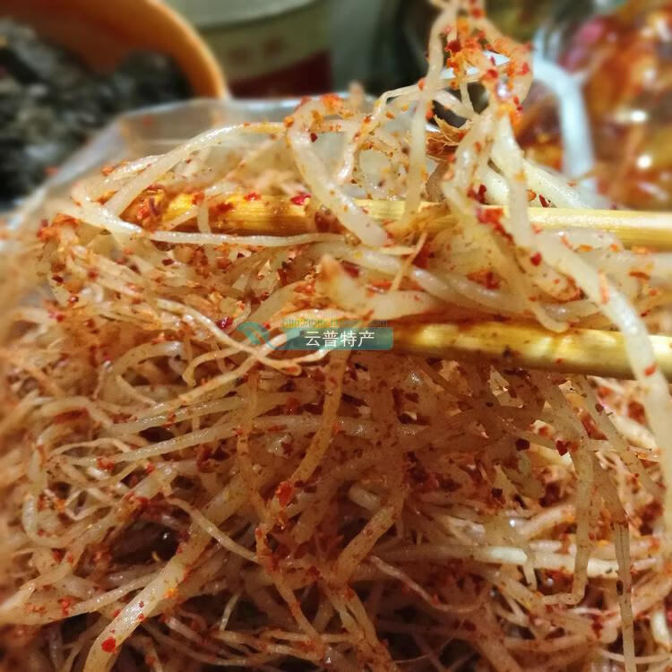 麻辣苤菜根云南普洱农家腌酸辣甜味撇菜韭菜根腌菜皮菜根下饭泡菜微