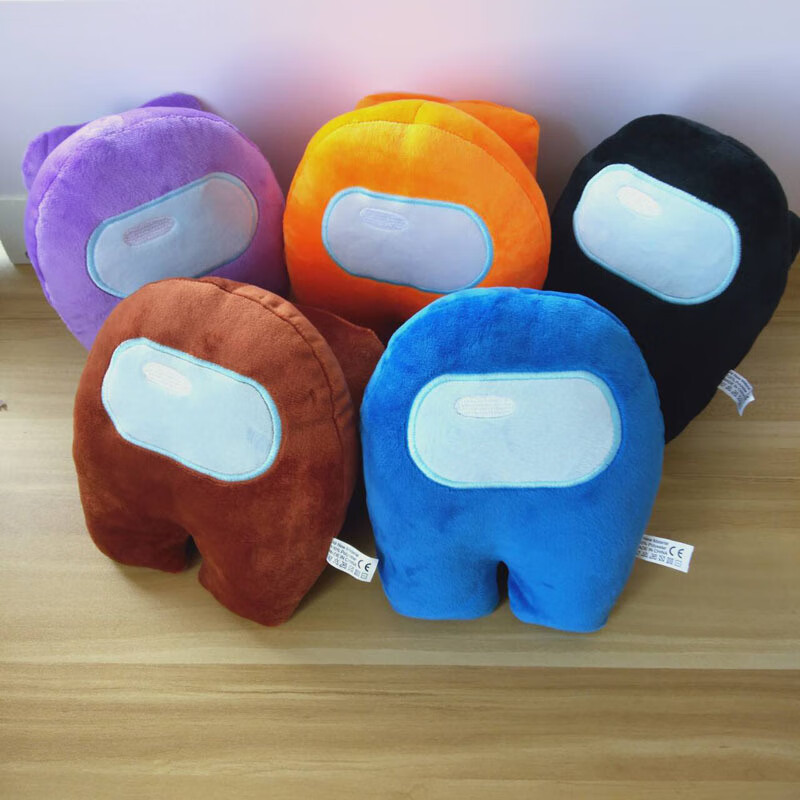 太空人狼人杀玩偶among us毛绒玩具桌游戏公仔娃娃太空狼杀抱枕挂件