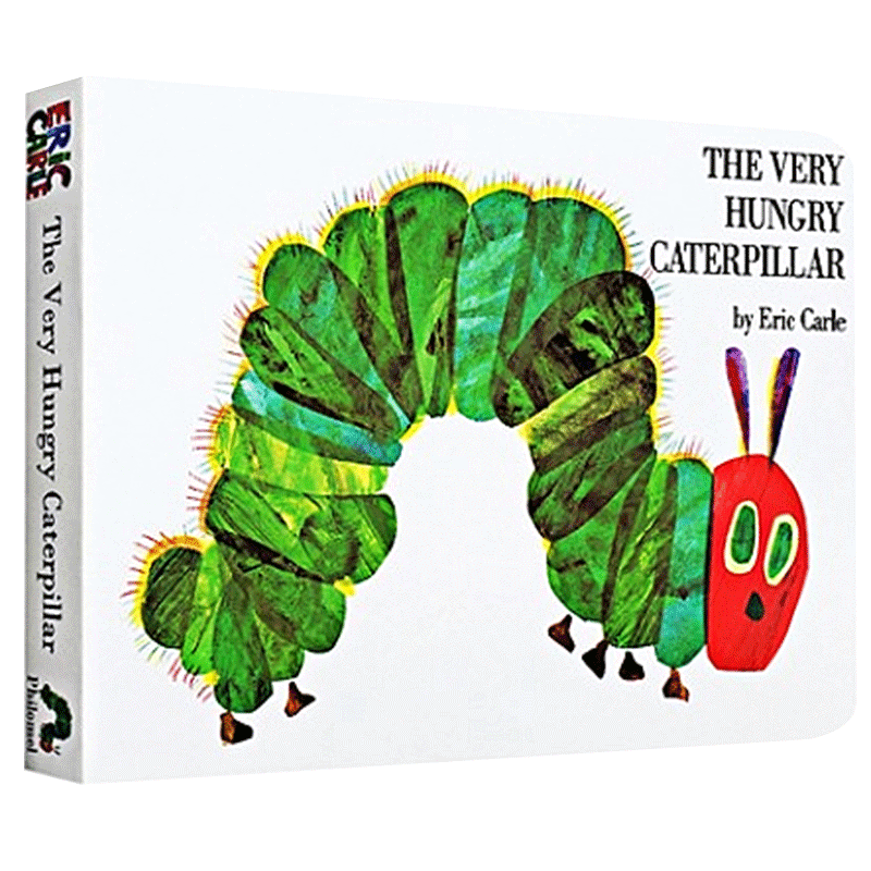 好饥饿的毛毛虫 the very hungry caterpillar 英文原版绘本 吴敏兰