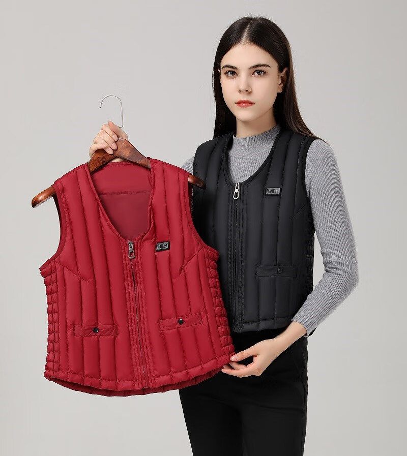 南极人高端高质量捡漏价发热马甲男款智能充电加热背心女青年休闲电热