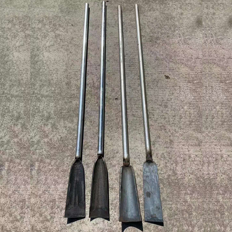手工锻打挖坑神器挖电杆洞的工具农用洛阳铲取土器挖树挖洞铲探铲定制
