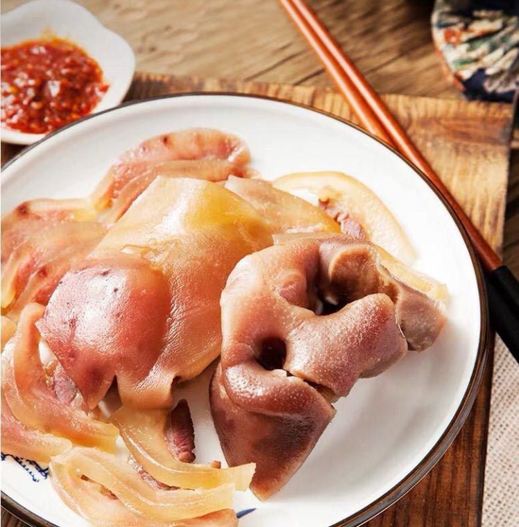 嗑嗑龙咸猪脸干货腊肉腊猪脸农家风干腊肉腊猪嘴安徽特产批发咸猪头