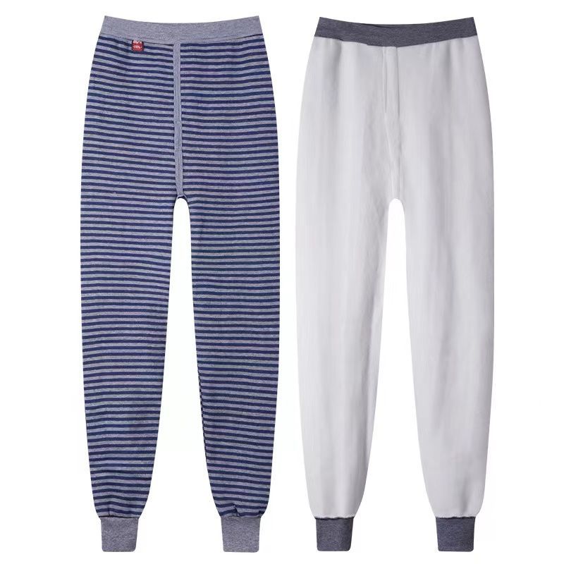 韵菲利男士打底裤紧身秋冬薄棉裤北方男士打底裤绒裤冬保暖裤加绒加厚