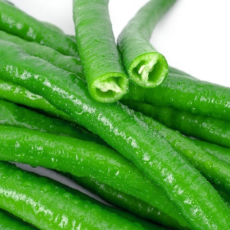 二荆条中辣青线椒红线椒特辣小皱皮新鲜蔬菜泡椒飞 青红各半 普通果5