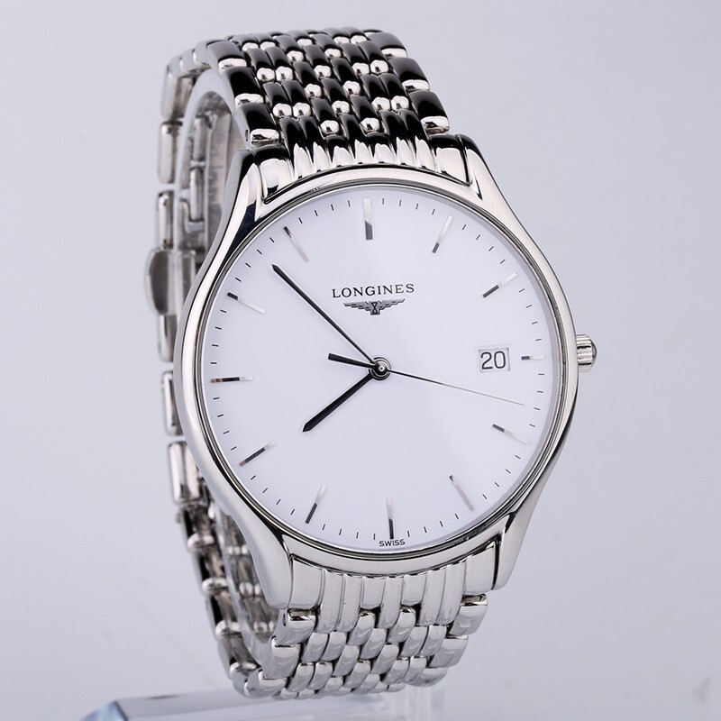 二手95新浪琴机械男表律雅系列瑰丽男女机械手表商务男士二手手表腕表