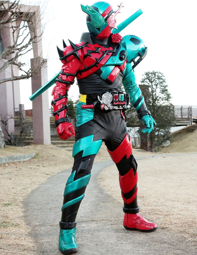 【官方旗舰】 假面骑士头盔皮套同款假面的骑士buildcos服摆件盔甲1:1