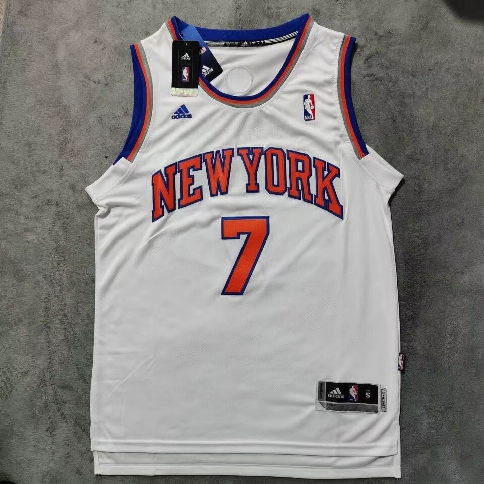 尼克斯安东尼球衣7号篮球服上衣背.