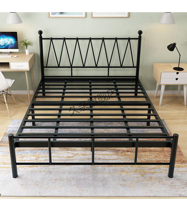 北欧铁床双人床1.8米单人铁架钢架1.