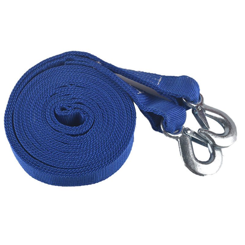 fgacct汽车拖车绳加厚越野强力拉车绳子牵引勾拖车带捆绑带车用绑带5