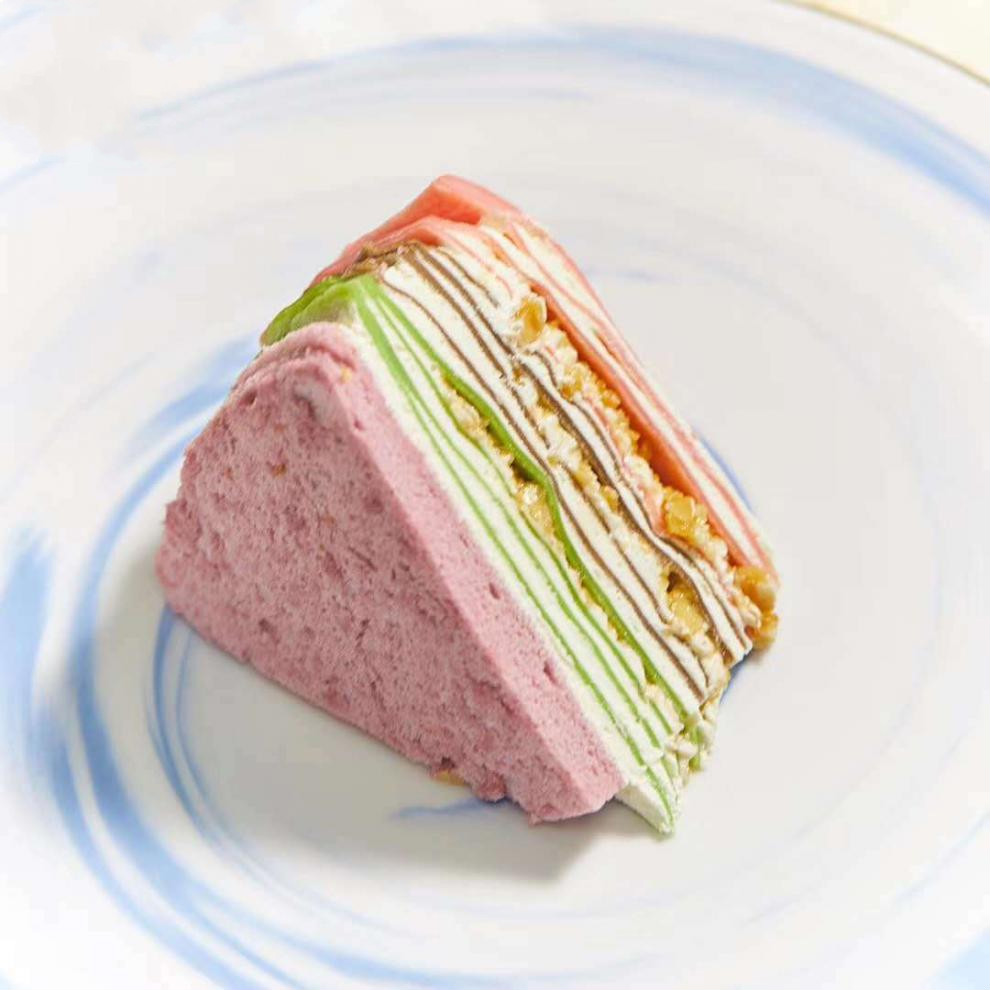 冰皮蛋糕抹茶八拼千层巧克力芒果榴莲草莓甜品网红雪崩蛋糕 进口榴莲