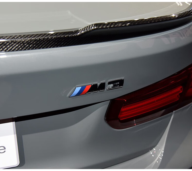 车尾标宝马原装后车标数字标排量标后字标m标侧标1