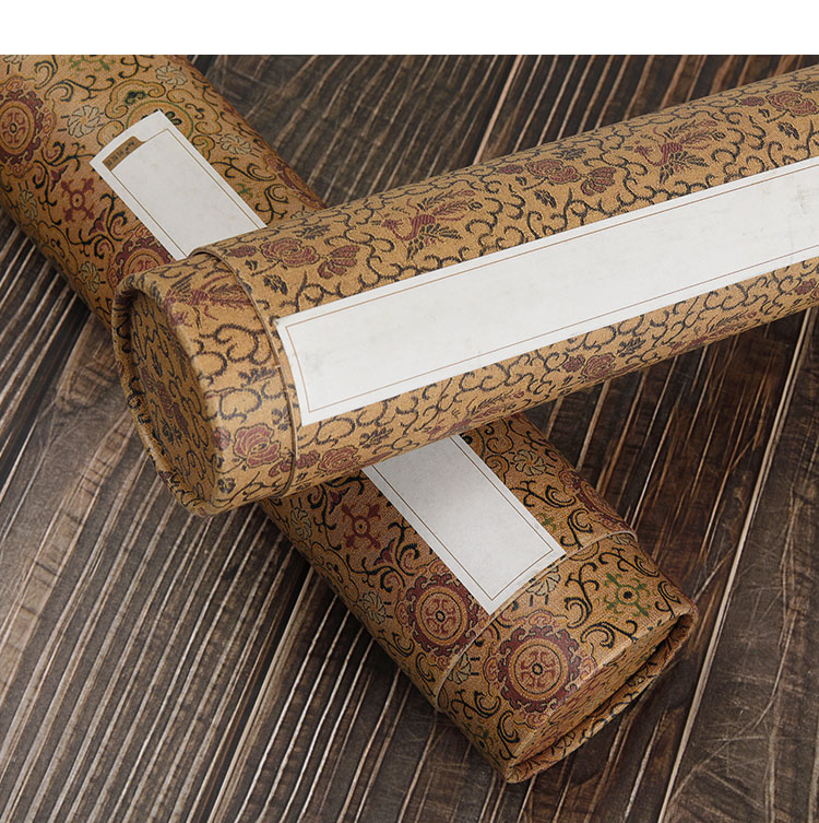 字画收藏盒拉伸藏画筒卷轴收纳密封筒书法国画作品送礼盒大号56109cm