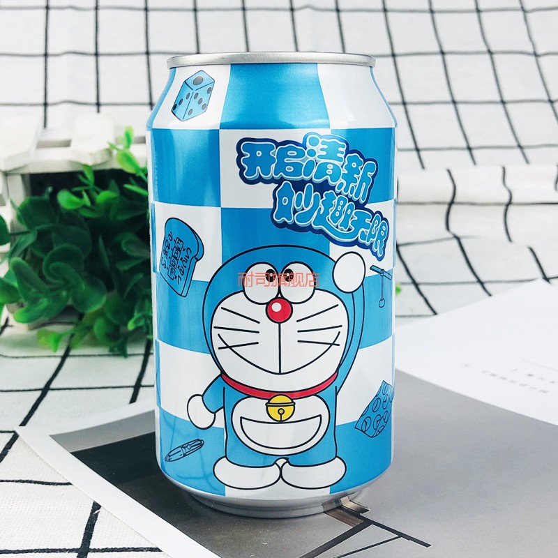珍珍荔枝汽水混罐装整箱6924罐饮料6罐珍珍荔枝非哆啦a梦款