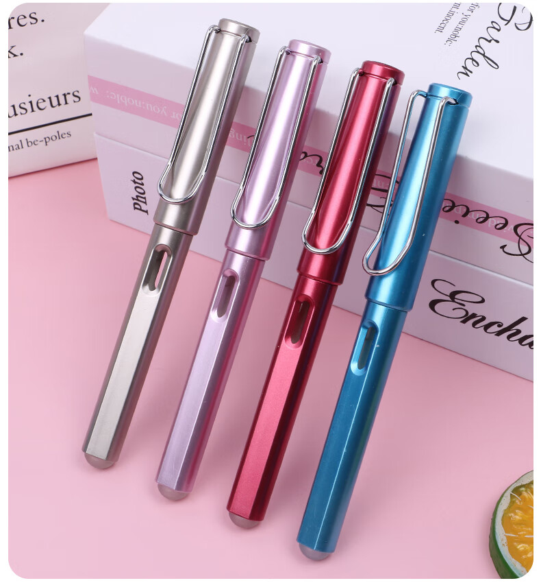 3支装热敏可擦钢笔魔力擦小学生三年级练字纯蓝色黑色摩易擦钢笔墨囊