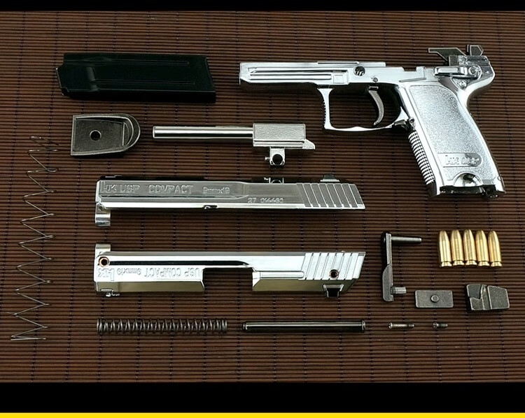 【m40a6玩具枪】p226m40a6配件金属升级弹簧改装拉栓抛壳98k战术玩具