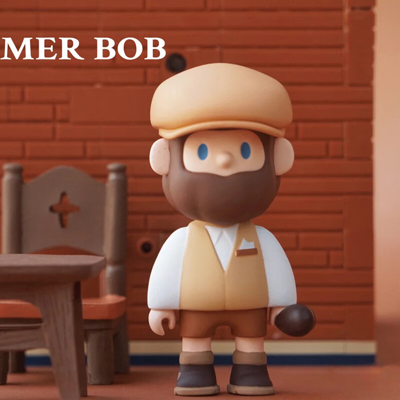 farmer bob盲盒二代男友环游世界潮玩寻找独角兽确认款 限购3个【售出