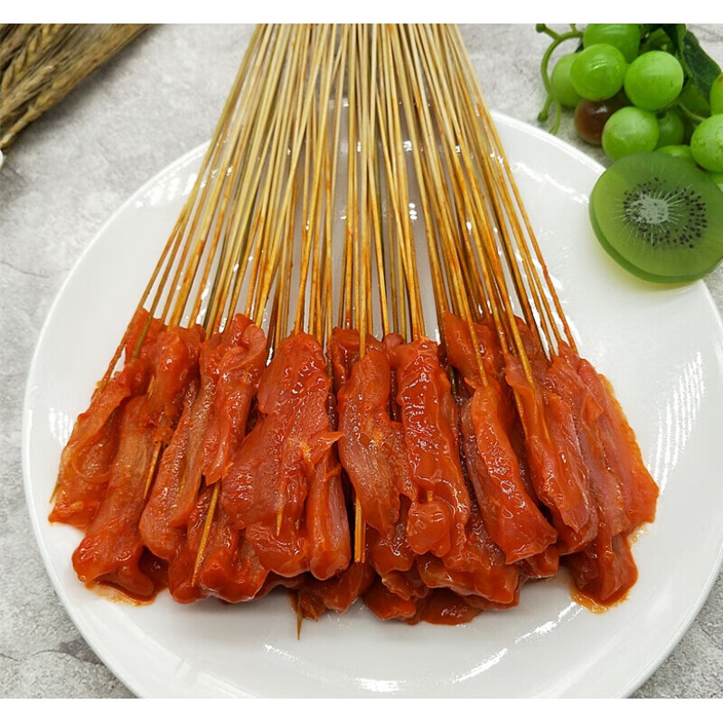 小小里脊肉迷你鸡肉串手把串油炸小吃半成品烧烤食材小串串香【图片