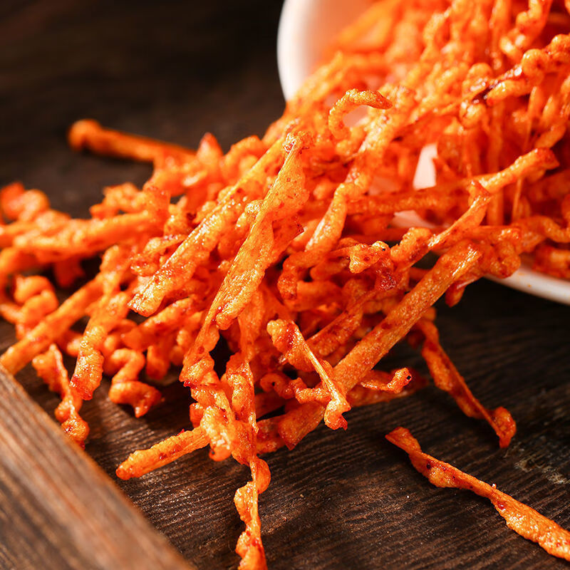 钟芹辉香酥金丝条香辣面霸调味面制品8090的童年回忆辣条送5包面霸32g