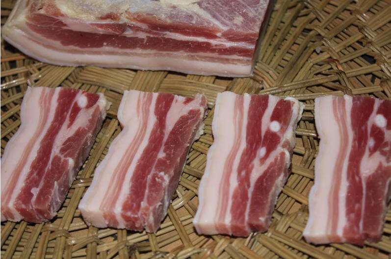 咸肉农家腊肉 咸猪肉 风干咸肉 土猪腌腿肉 五花肉 瘦肉500g 咸肉