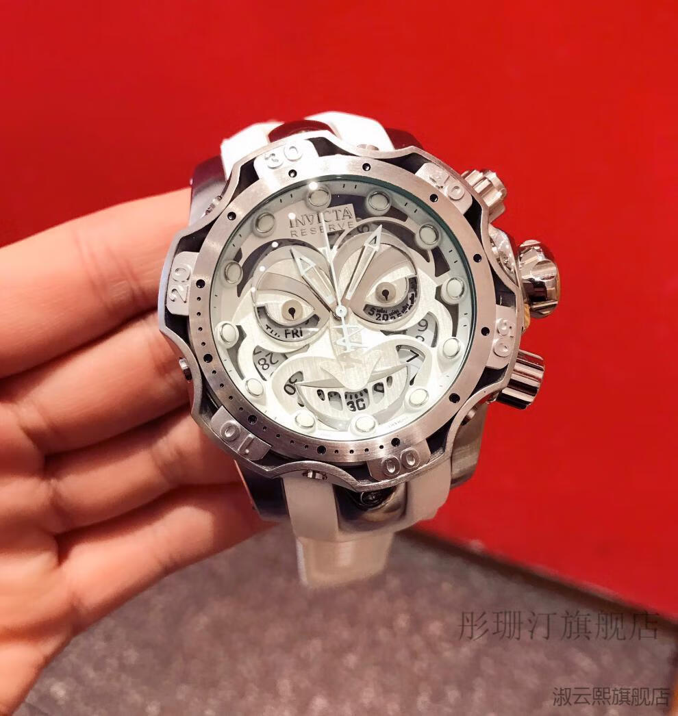 因维克塔小丑联名手表 invicta因维克塔小丑dc joker 漫威联名毒液大