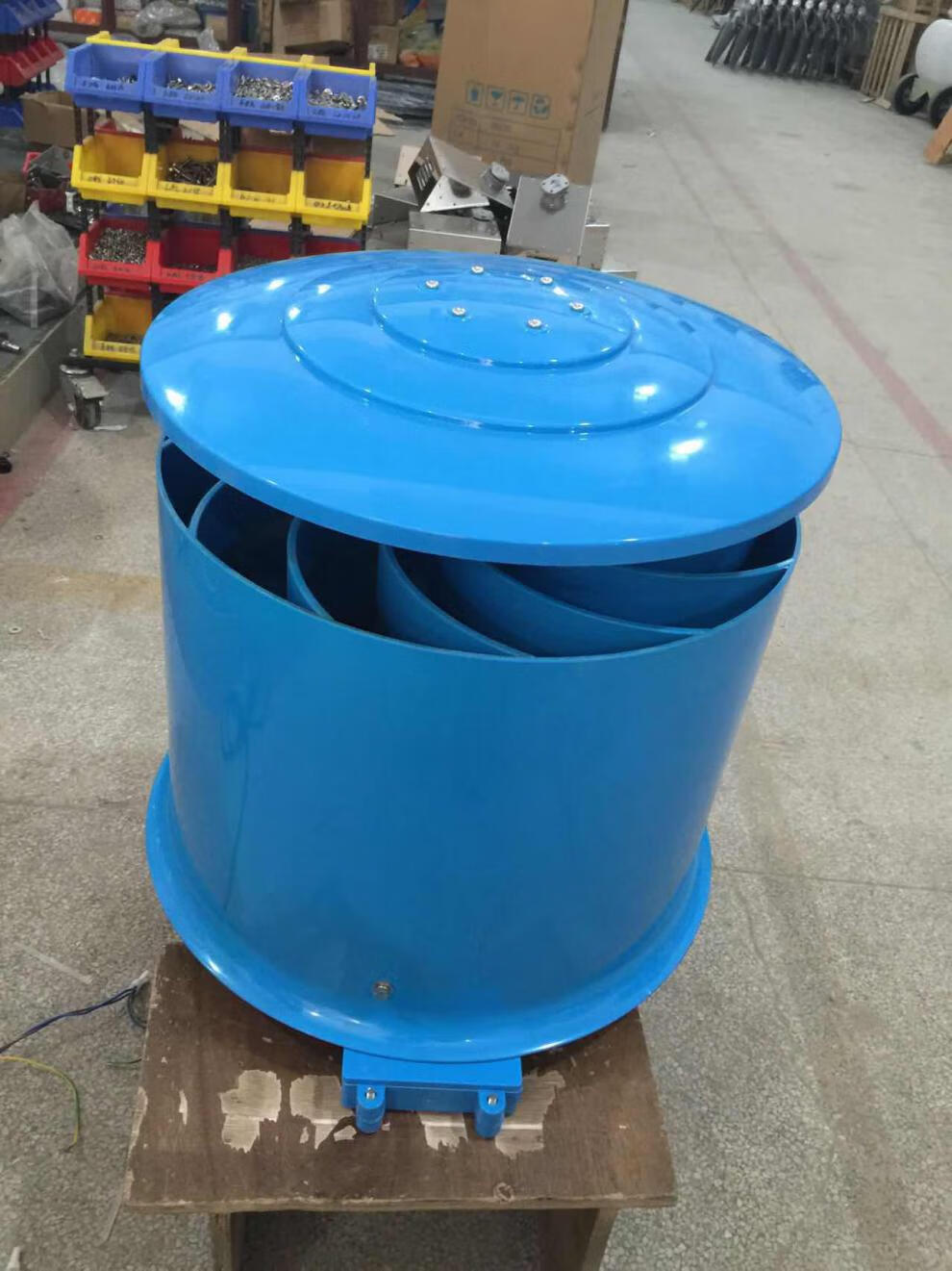 大棚通风器 温室花棚排气机养殖场屋顶排风口房顶放风设备球帽 壁装侧