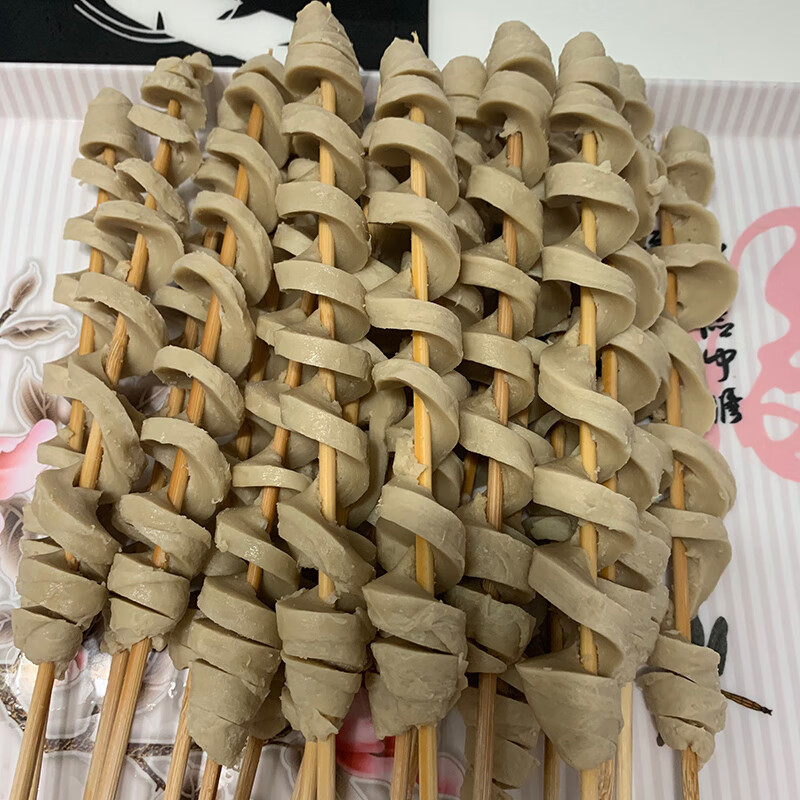 烤面筋串35克50克40串烧烤面筋串油炸面筋串自助烧烤食材 35g面筋*40