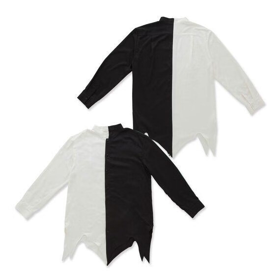 瞳妆服饰 托雷基亚衬衣人间体衣服同款黑白衬衫泰迦奥特曼服装cos雾崎