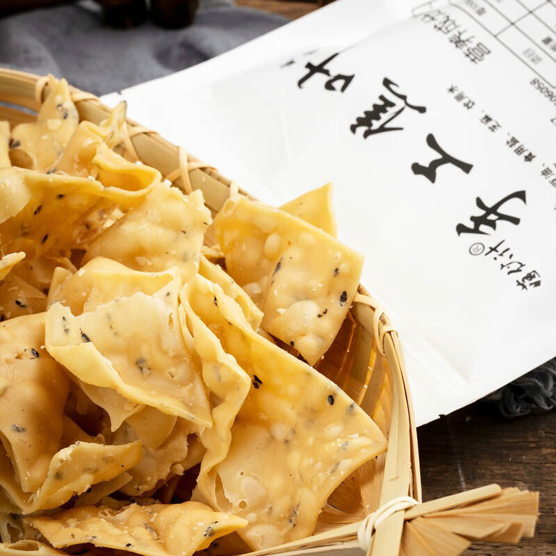 油炸麻叶芝麻 油炸蕉叶阜阳特产焦叶麻叶芝麻叶子麻花馓子袋包装酥脆