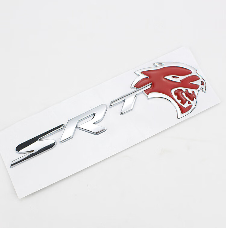 srt地狱猫豹头车标道奇jeep吉普克莱斯勒大切诺基srt高性能车贴标