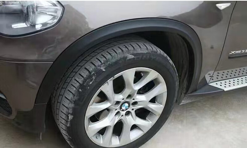 适用于宝马x5轮眉x5e70叶子板宽体轮眉x5f15前后轮眉x5e70加宽轮眉 14