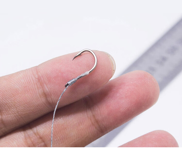 伊势尼鱼钩绑好的子线双钩防缠绕大力马线短款成品套装钓鲫鱼伊豆有刺