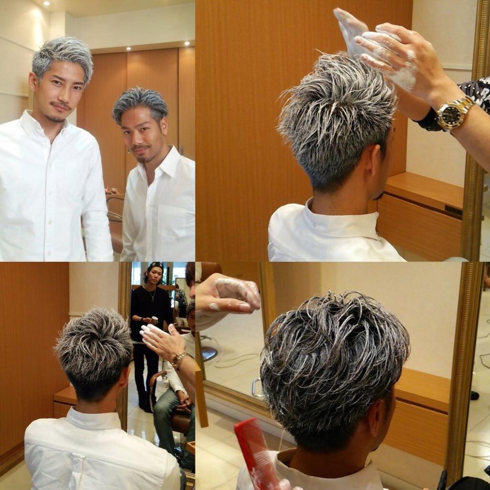 2022新款日本进口silverash奶奶灰发蜡男女发泥一次性太空灰剂80g