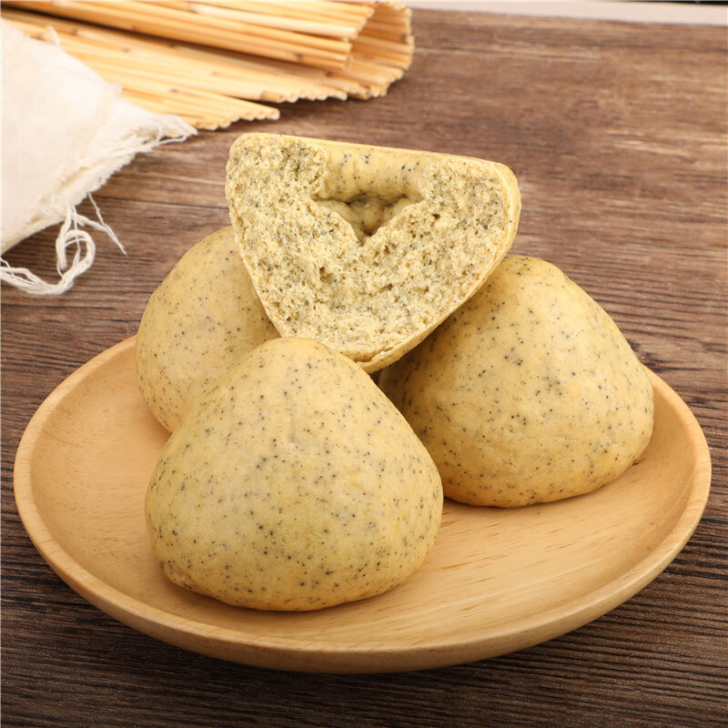 山东农家纯手工三合面窝窝头粗粮小米面黄豆黑豆面窝头杂粮馒头三合面