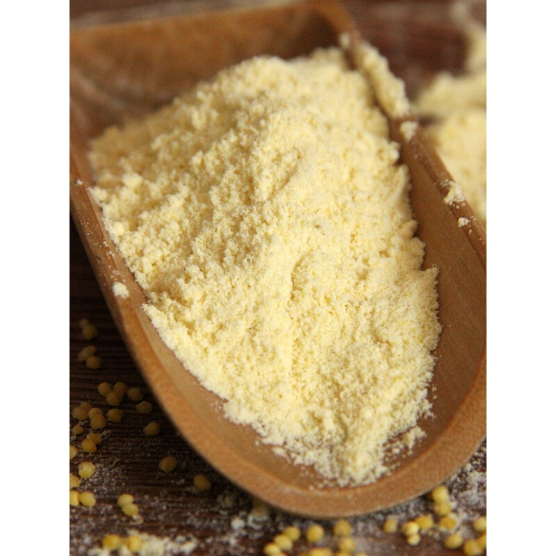 新黄米面粉油炸软年糕面黏粘豆包黍子黄米面山西糯米面汤圆料5斤