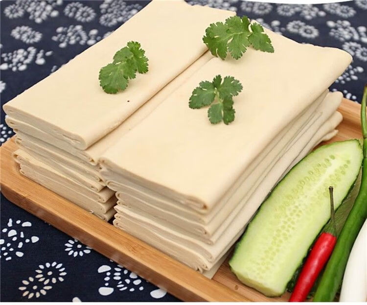 电视同款柴沟堡豆腐皮怀安张家口特产现做豆腐皮新鲜3斤1500g