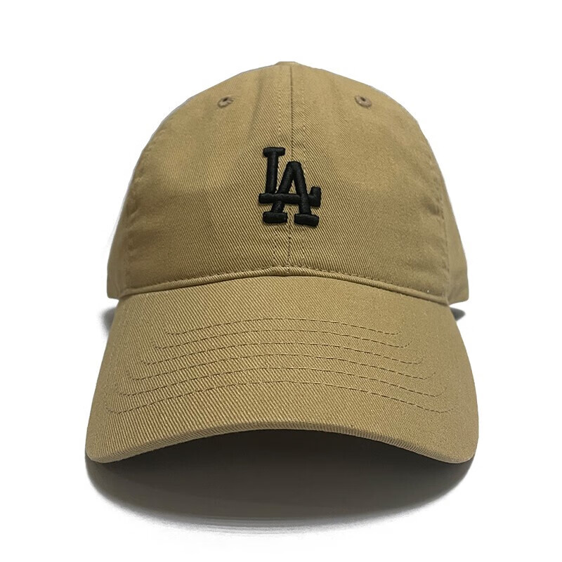 mlb棒球帽 情侣小字母ny帽子 韩版潮流弯檐鸭舌帽91479 紫色/ny f