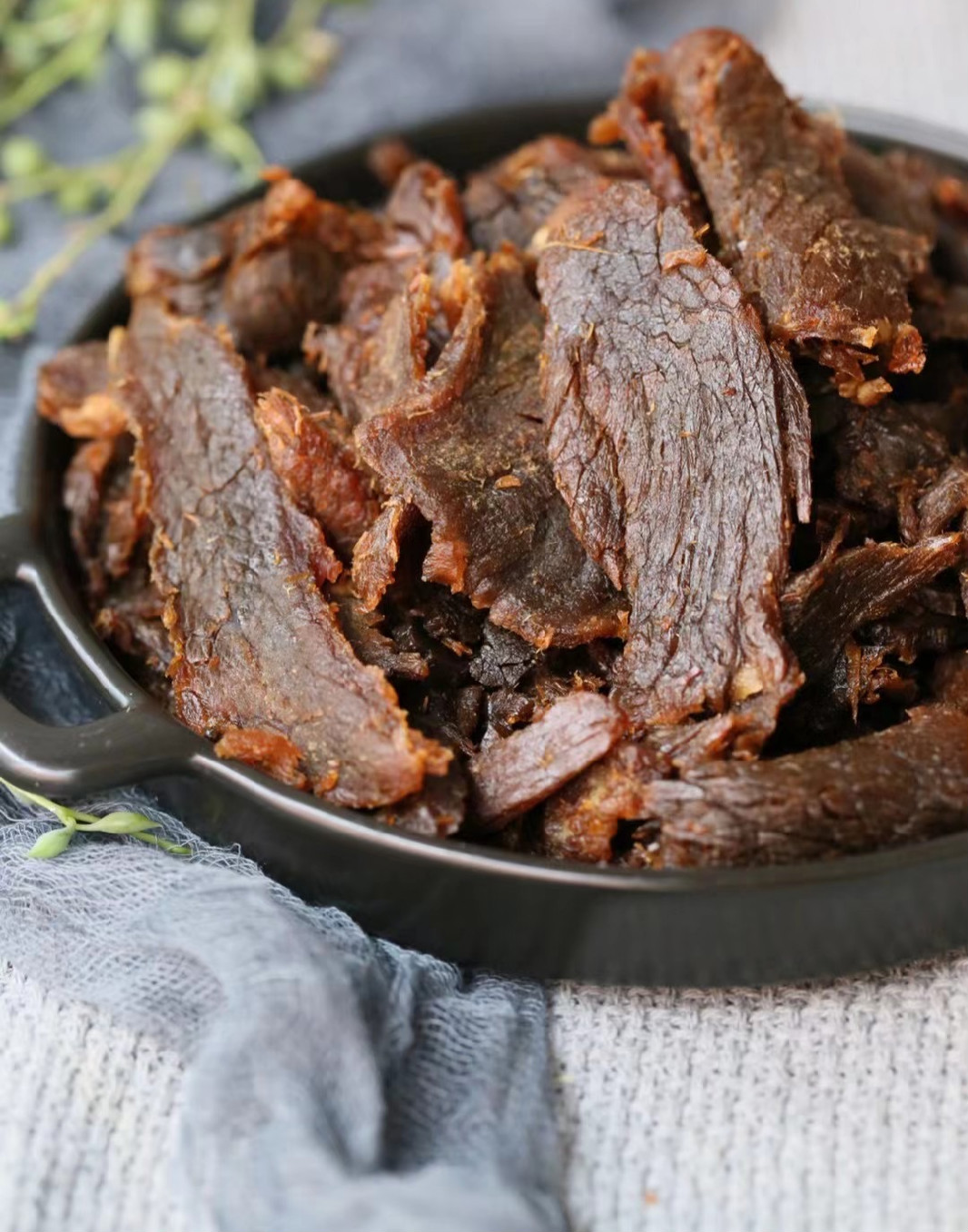 天鲜座蜜汁牛肉卤味零食230g罐即食牛肉干温州特产8090儿时小吃1罐230