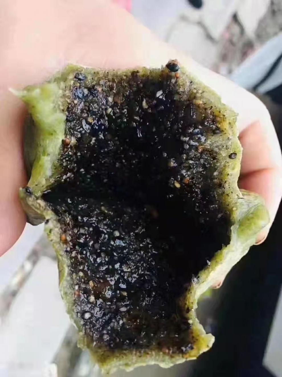 湖北罗田英山浠水特产农家手工雪花粑软雀粑印花粑 【黑芝麻粘米】