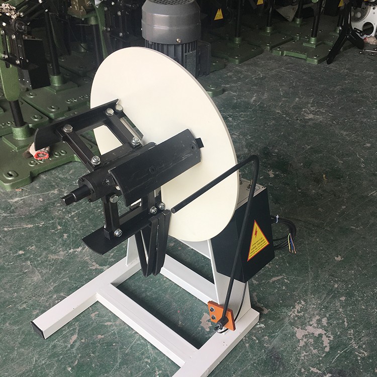 立豪冲床圆盘轻型材料架送收料变频调速自动感应送料机lh-200 lh-200