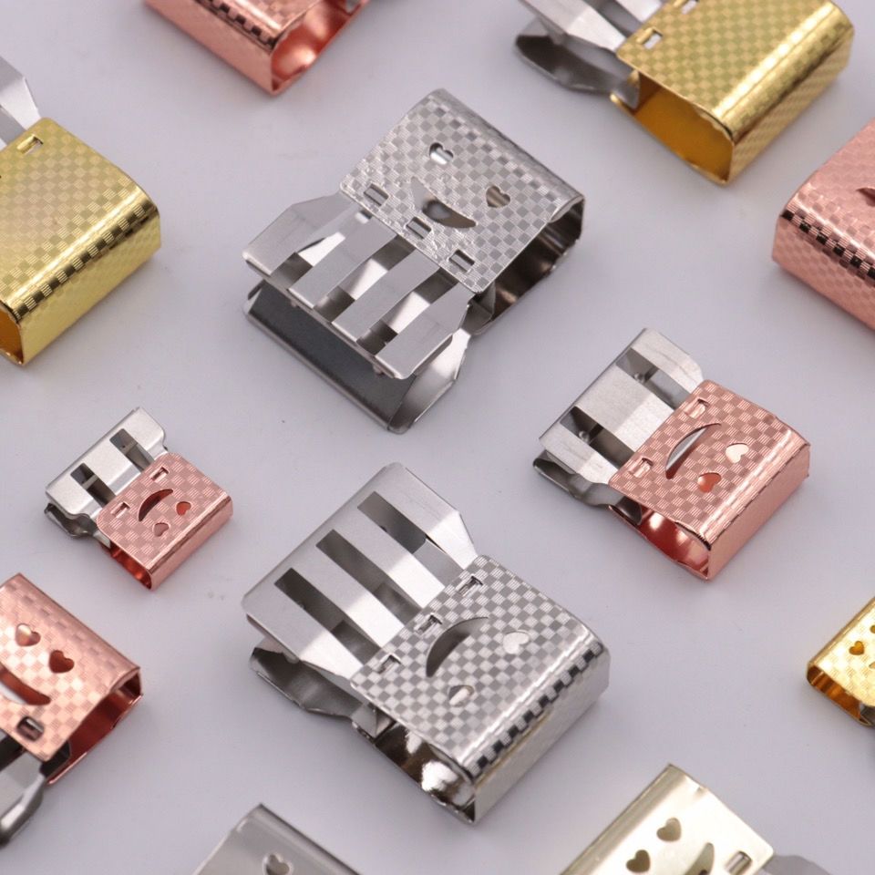 译古 推夹器补充夹订书夹固定夹试卷夹书夹票夹装订成册长尾夹滑滑夹