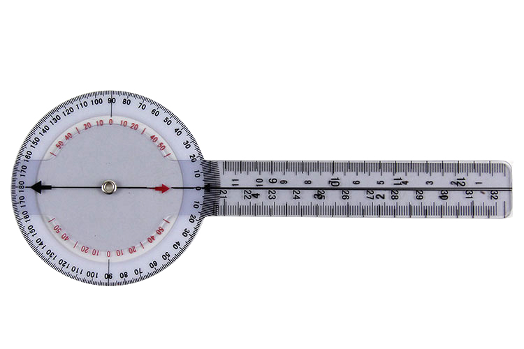 医学生肢体角度尺量角器关节评定角度尺骨尺医生测量尺评定尺六件套