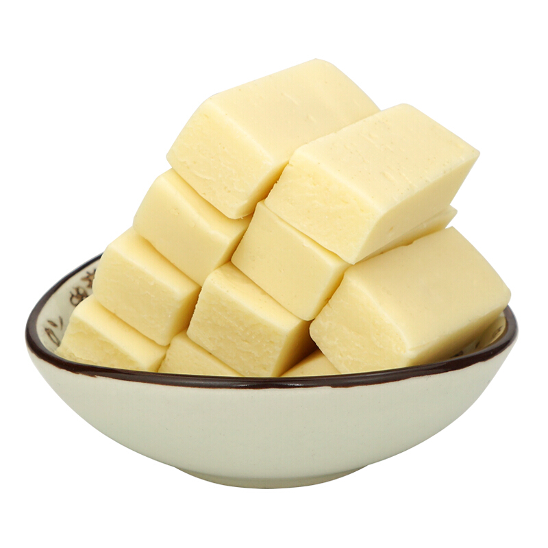 奶酪块内蒙古奶酪毕力格泰萨勒钦奶砖250g不粘牙奶块儿童奶酪即食