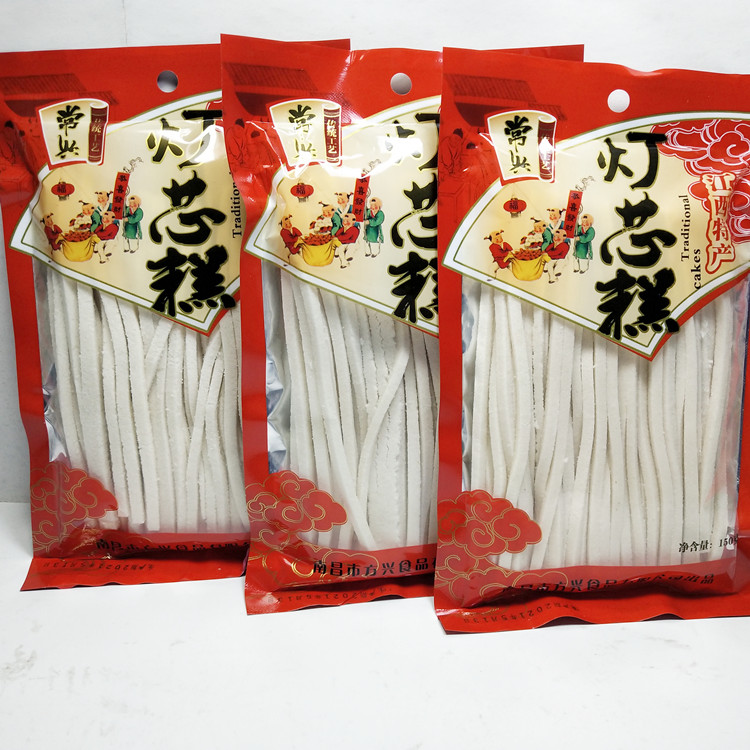 江西特产常兴灯芯糕150克*10包糕点传统点心包装休闲零食小吃 灯芯糕