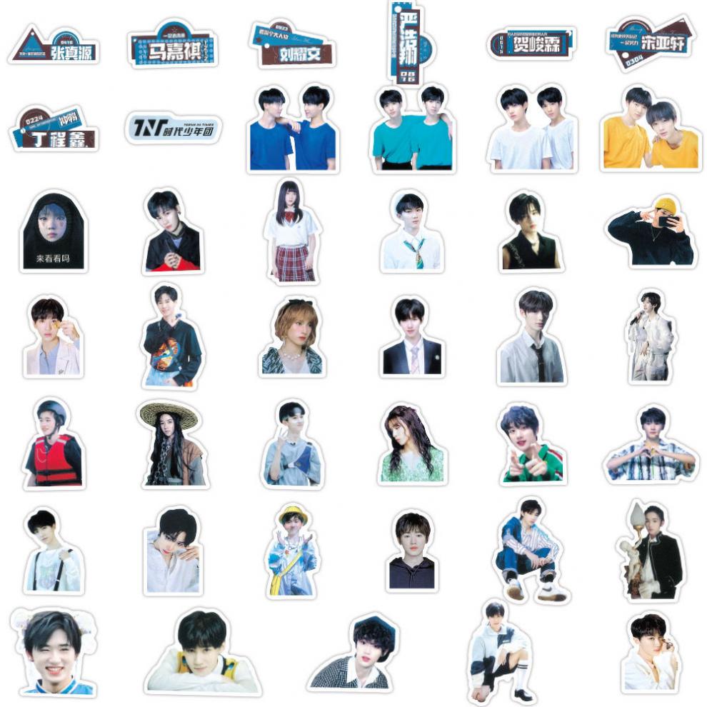 京选好货时代少年团贴纸120张不重复tnt时代少年团刘耀文马嘉祺宋亚轩