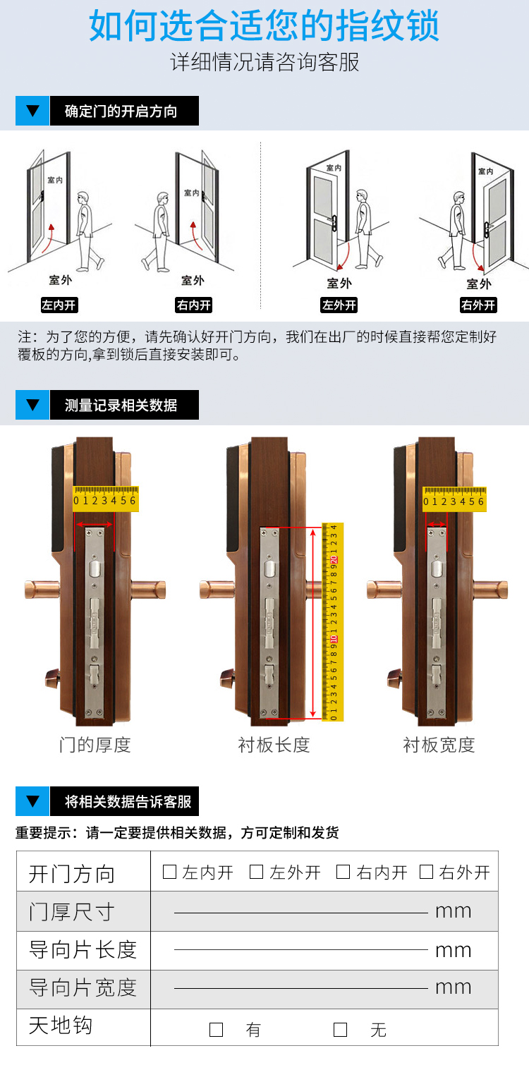 木门开锁洞步骤图片