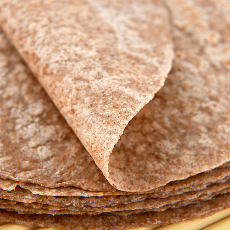 荞麦饼皮全麦卷饼无油不加糖低脂主食早餐卷饼皮薄饼皮粗粮面饼 荞麦